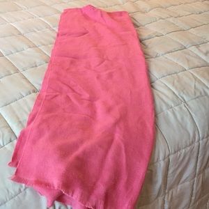 Pink pashmina